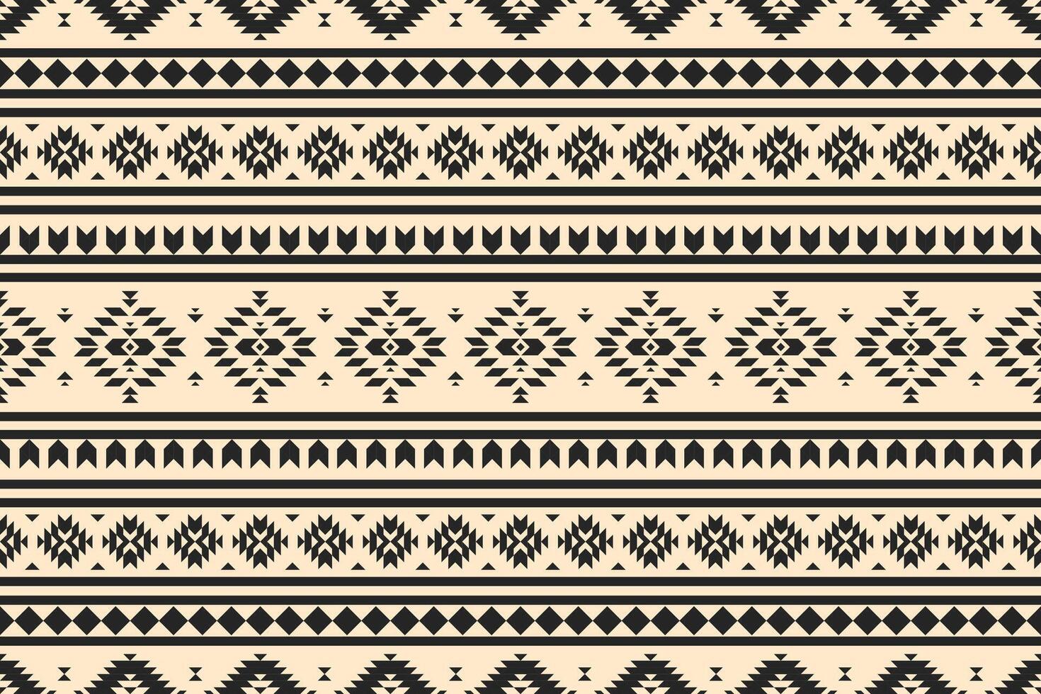 Native art pattern carpet. Ethnic geometric seamless pattern traditional. Tribal style. Design for background, illustration, fabric, clothing, rug, textile, batik, embroidery. vector