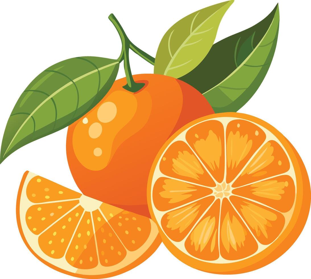 Orange white background vector