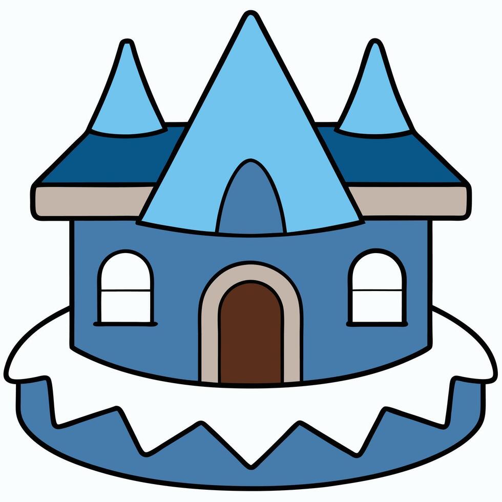 Free clip art castle clip art vector