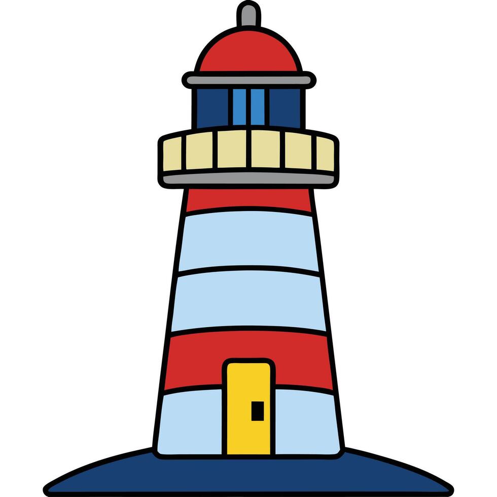 Lighthouse clip art vector