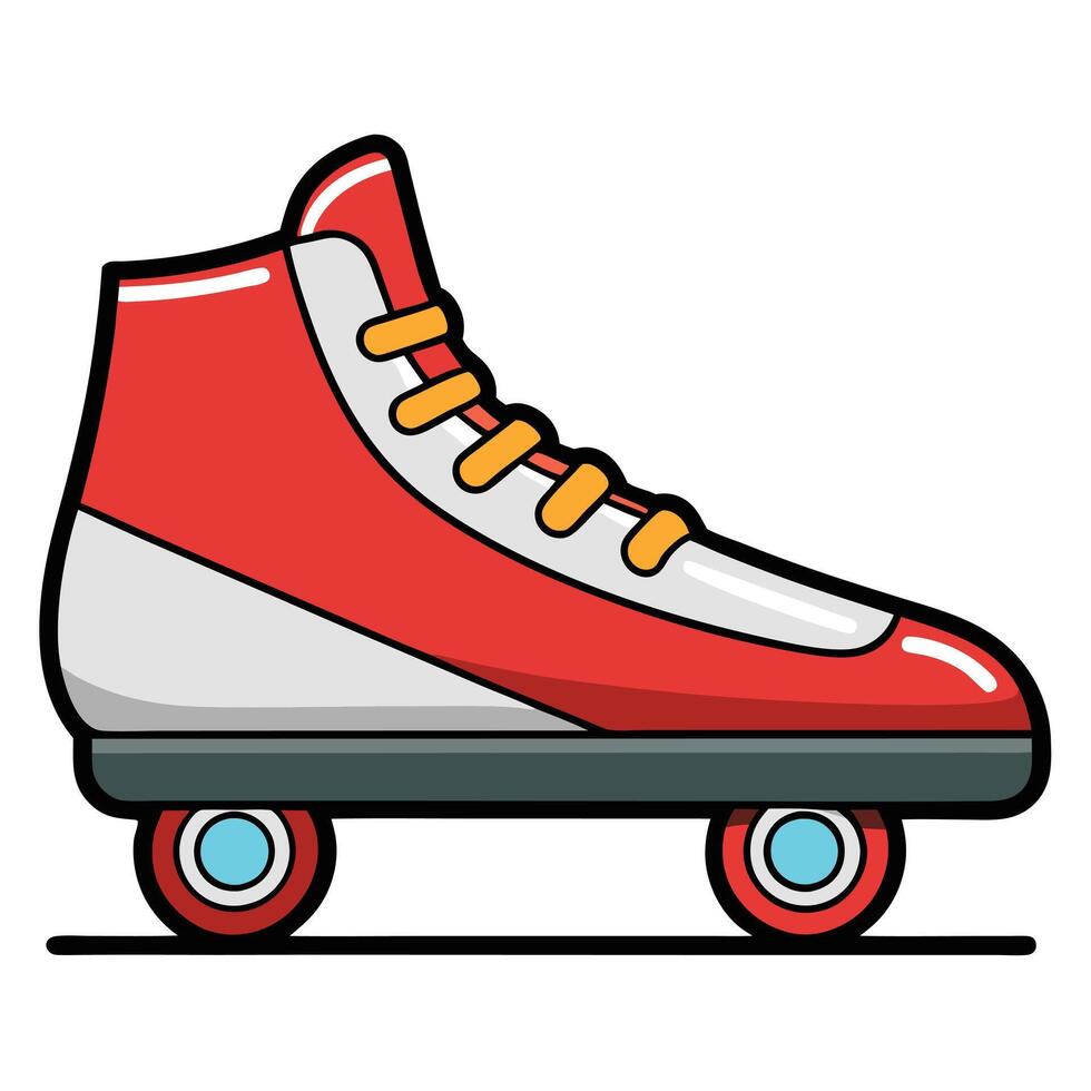Roller skate illustration vector