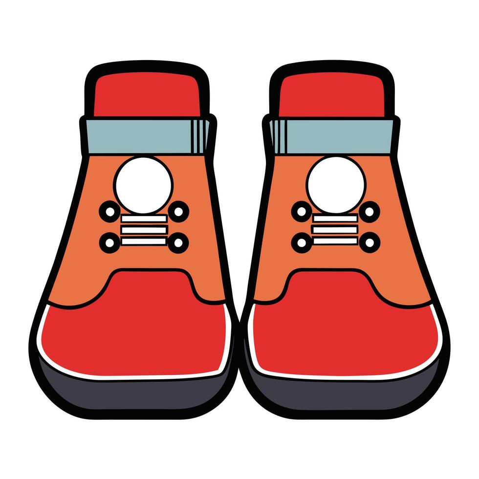 Shoes icon white background vector