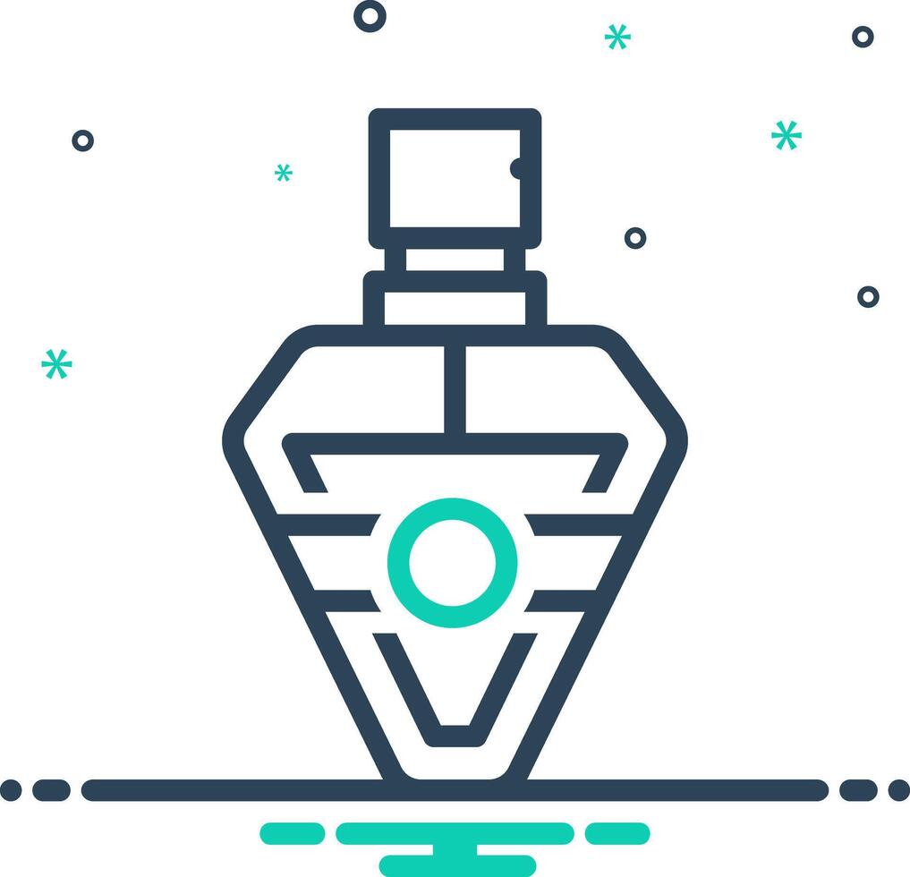 Mix icon for perfume vector