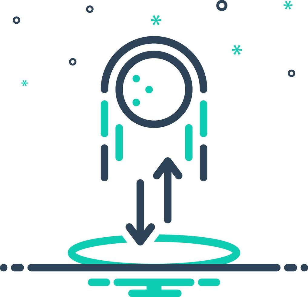 Mix icon for animation vector
