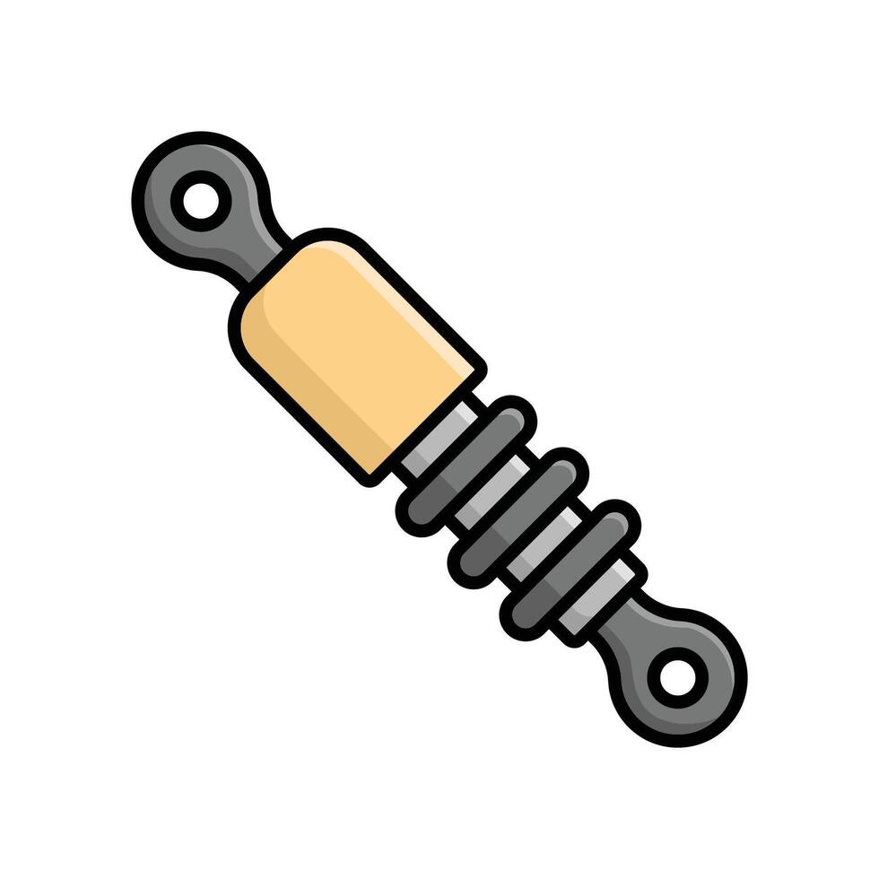 shock breaker icon design template simple and clean vector