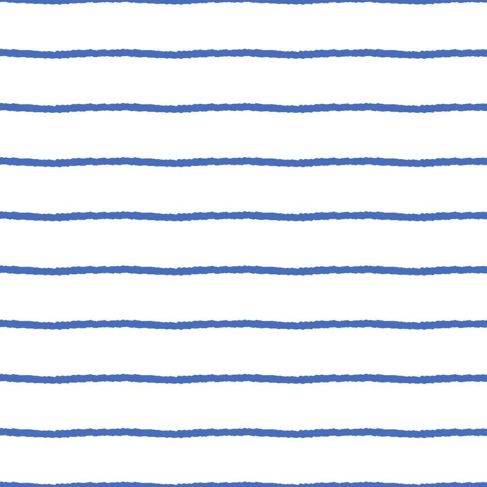 Bold Horizontal Blue Stripe Pattern vector
