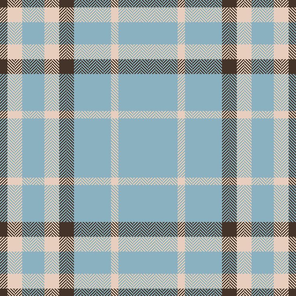 Plaid check pattern. Seamless fabric texture. Tartan textile print. vector