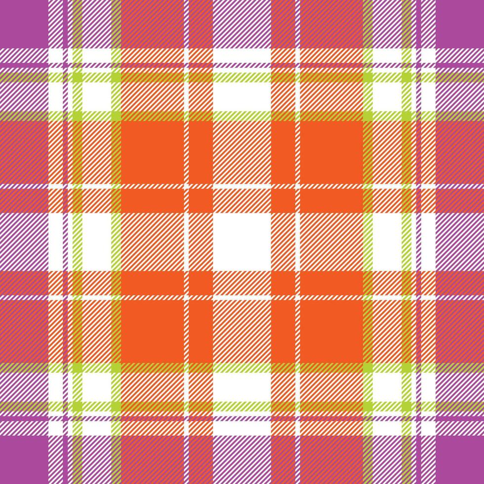 Plaid pattern seamless. Check fabric texture. Stripe square background. textile design. vector