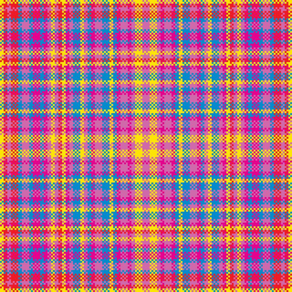 Tartan plaid pattern seamless. Print fabric texture. Check background. vector