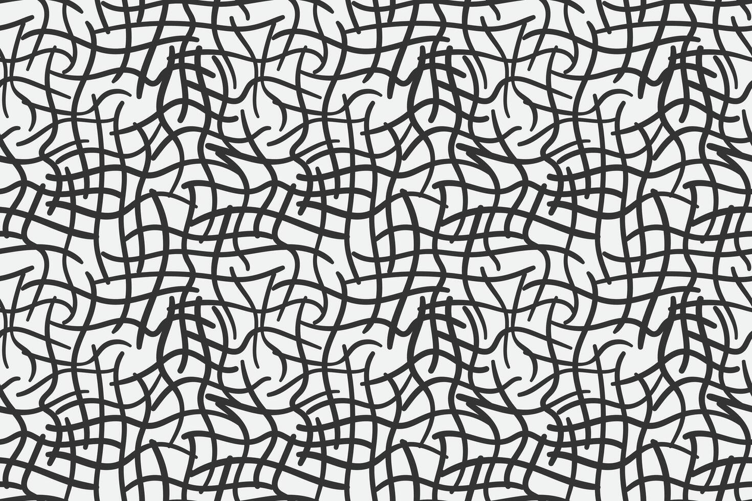 Abstract pattern net texture. Black and white mesh. seamless background. vector