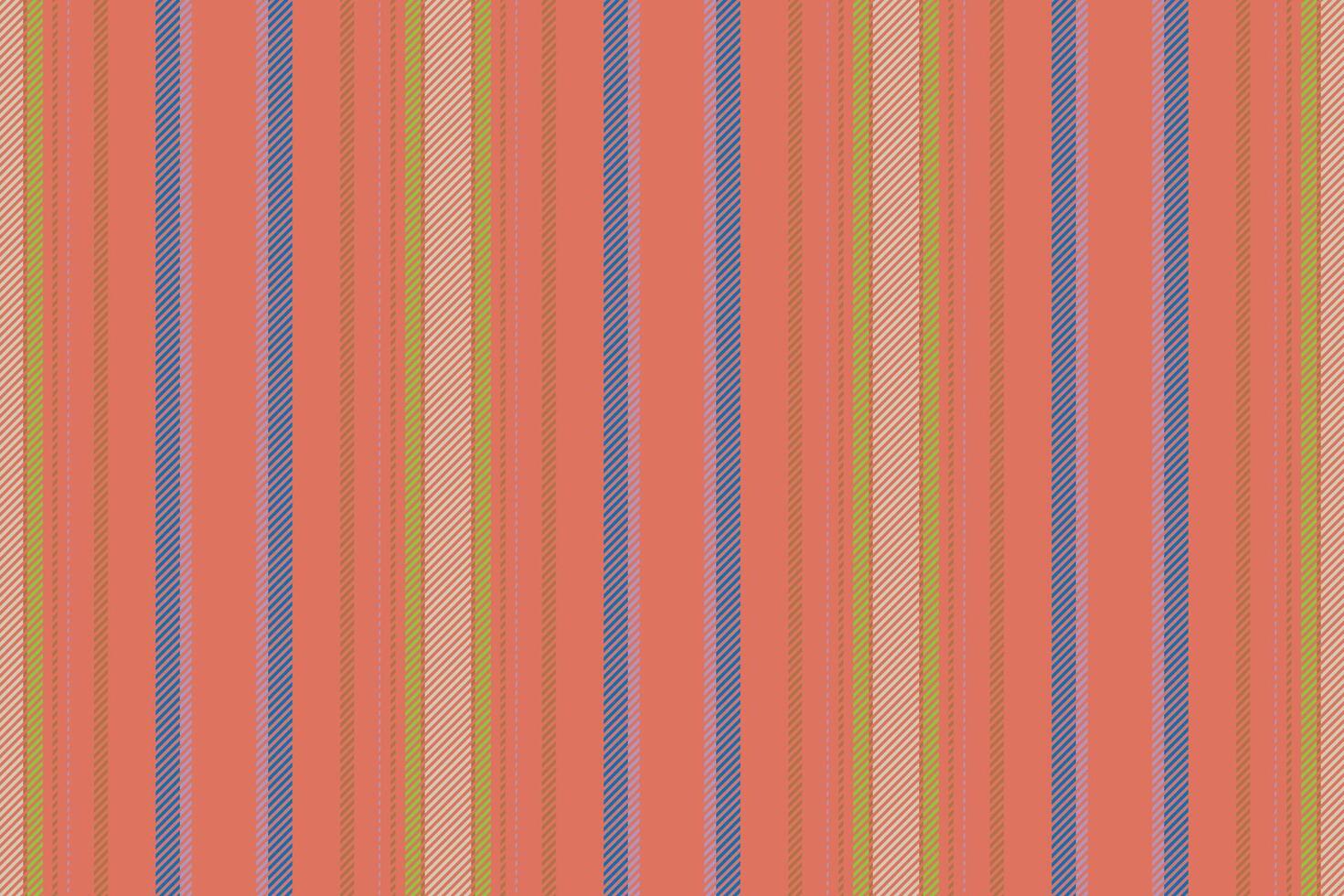Trendy striped wallpaper. Vintage stripes pattern seamless fabric texture. Template stripe wrapping paper. vector