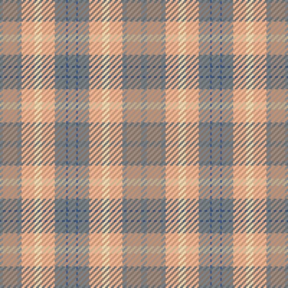 Tartan plaid pattern seamless background. Check plaid for flannel shirt, blanket, throw, or other modern textile vector