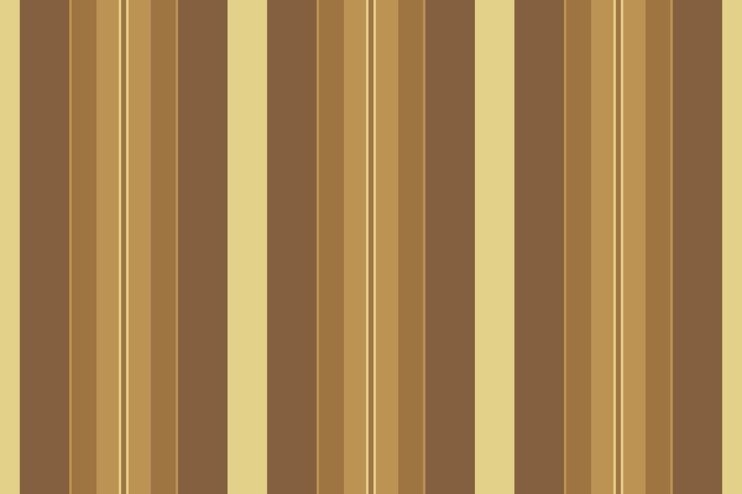 Tribal vertical pattern lines, hat texture seamless background. Sheet textile stripe fabric in orange and amber colors. vector