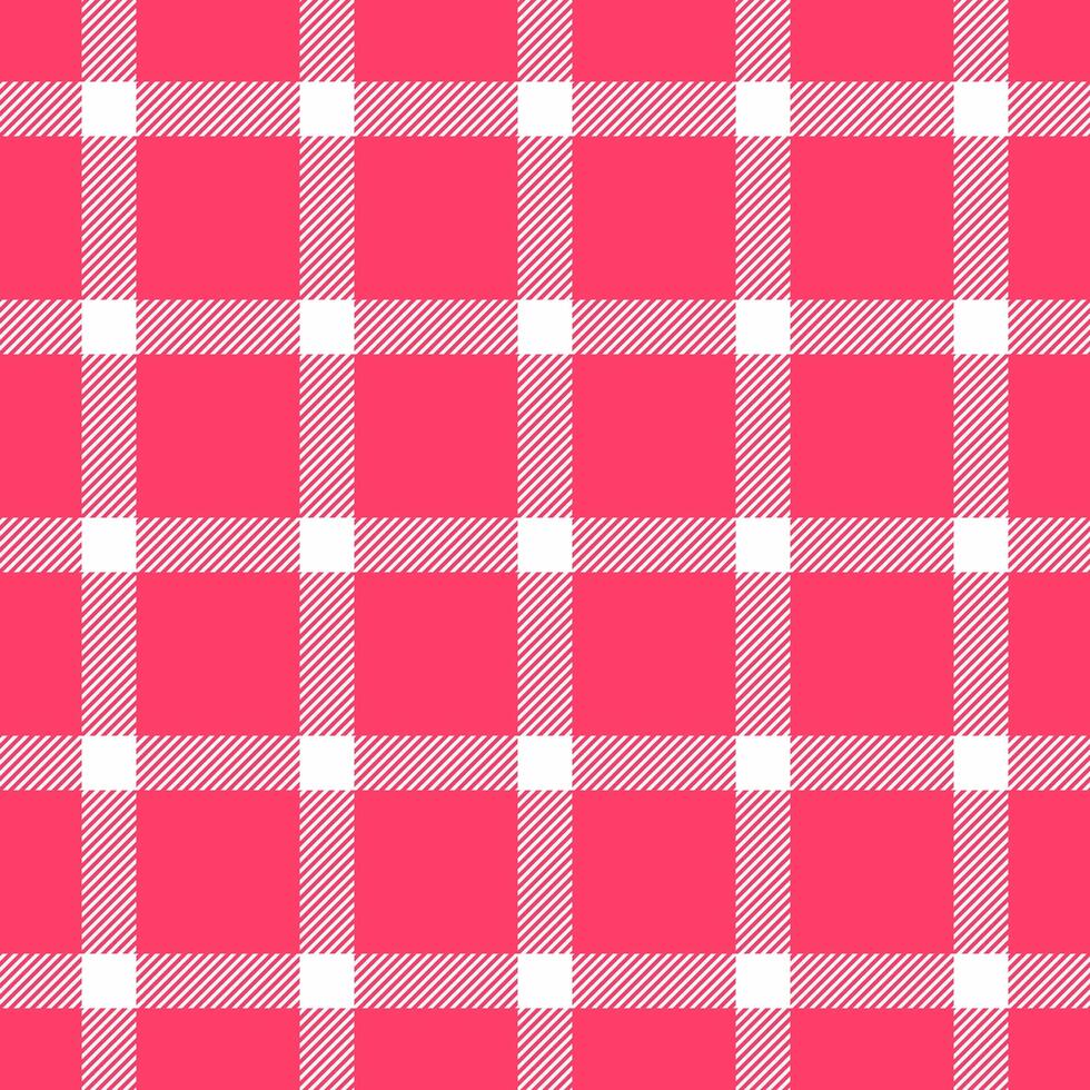 Fashioned check pattern tartan, internet plaid fabric. Turkish textile background texture seamless in red and white colors. vector