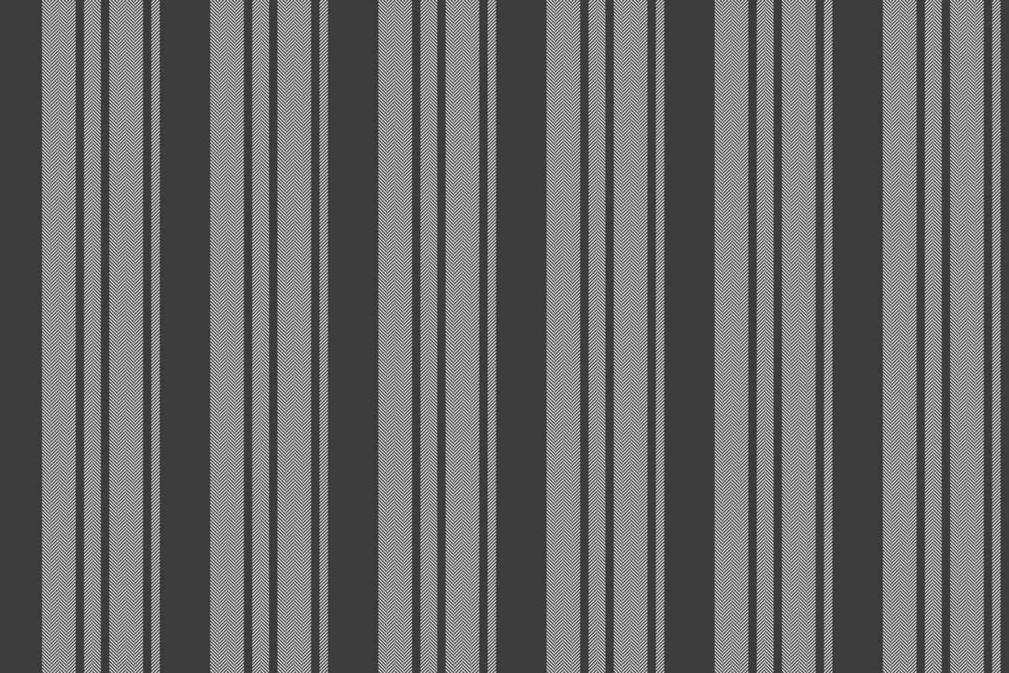 Coat vertical texture background, satin fabric pattern textile. Hipster stripe seamless lines in grey and white colors. vector