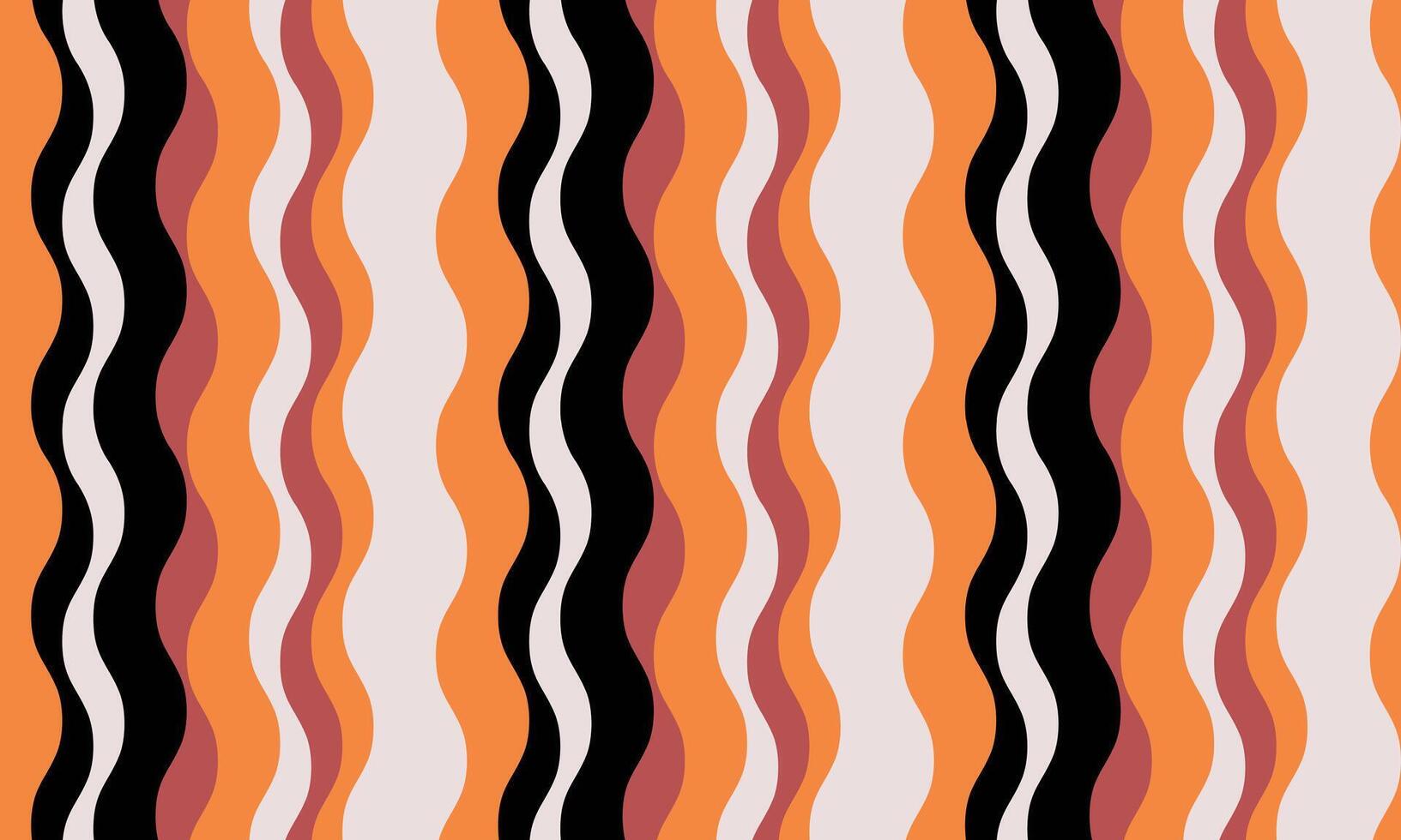 vertical striped design with flowing curves and textured waves. Artistic colors blend with simplicity and creativity, adding elegance to posters, textiles, or graphic prints with vibrant paint. vector