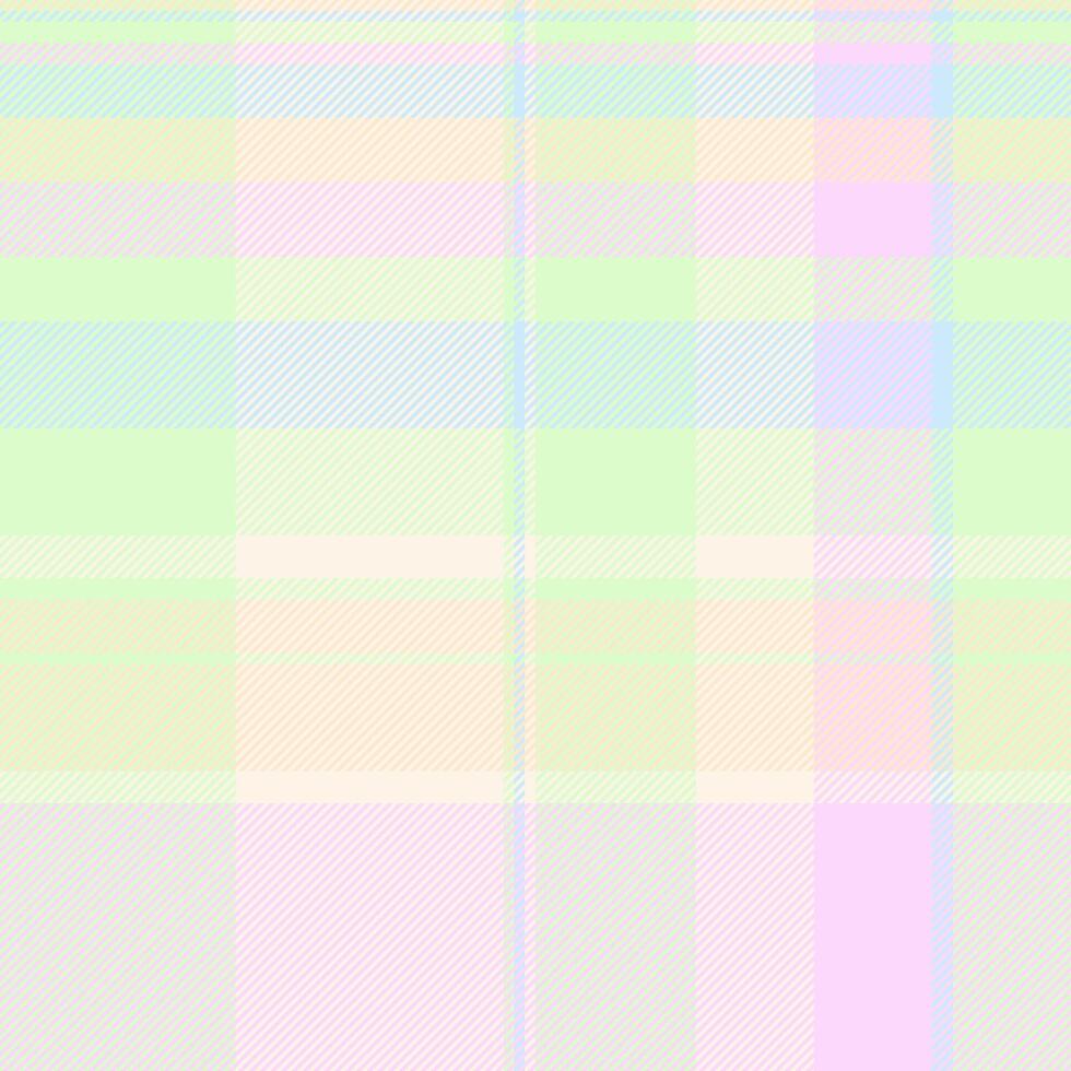 Ornate background pattern texture, store tartan check . Latin seamless textile plaid fabric in light and old lace colors. vector