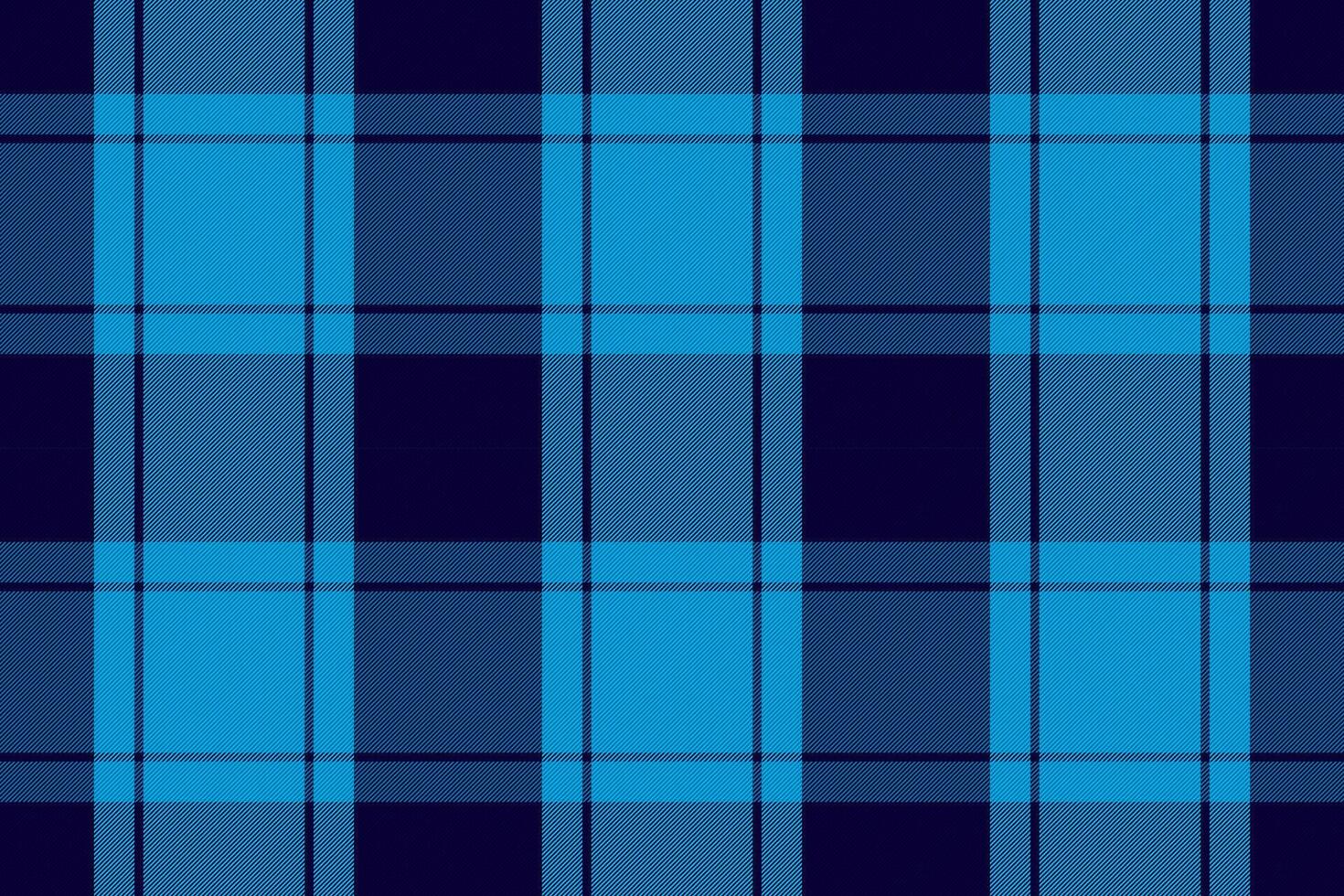 Tartan plaid pattern in blue. Print fabric texture seamless. Check background. vector
