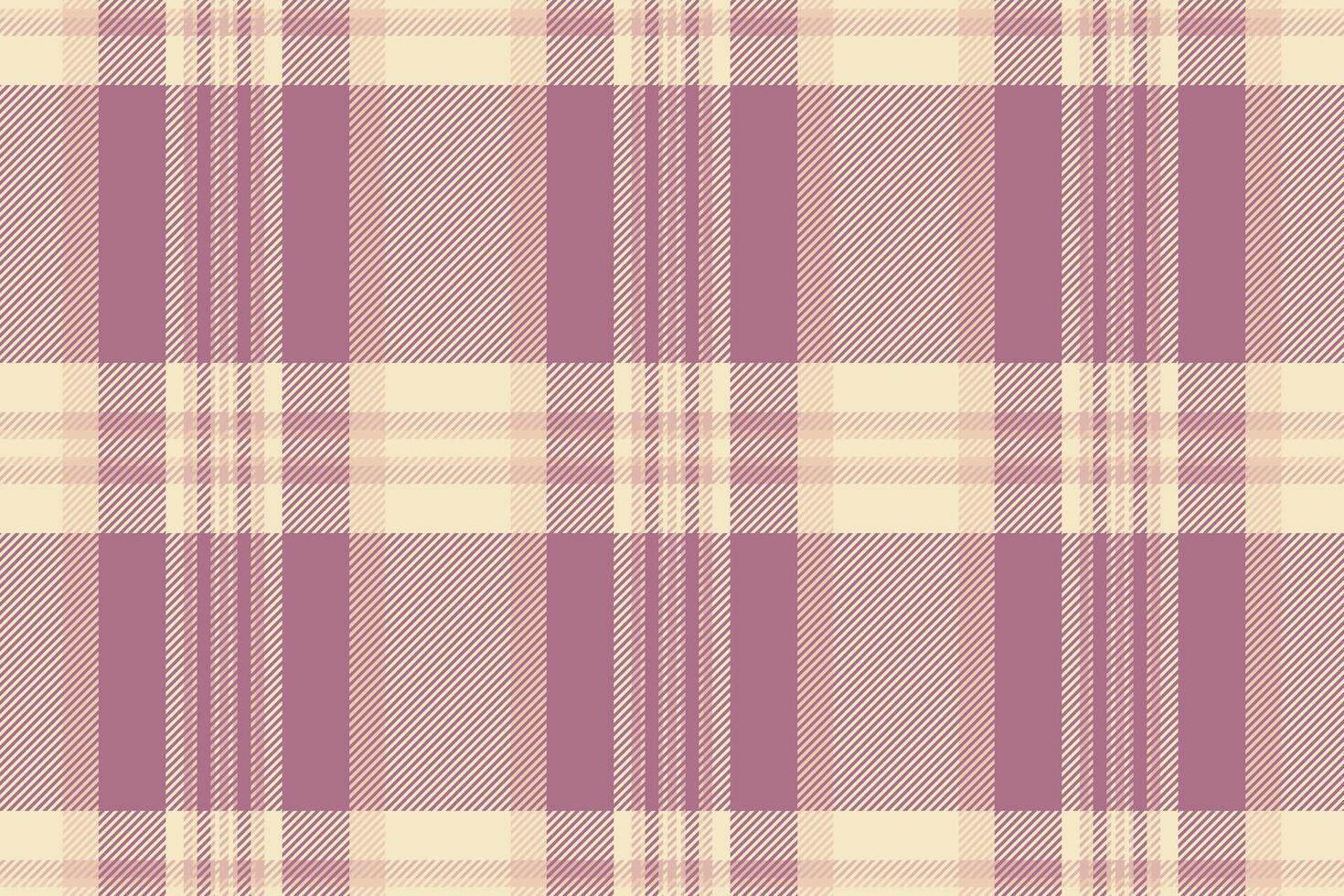 Other textile texture tartan, soft check fabric plaid. Design pattern seamless background in light and pink colors. vector