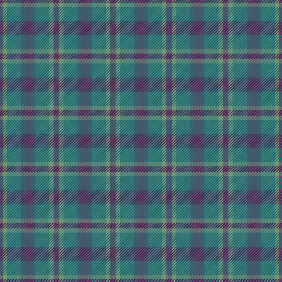 Awesome pattern textile check, loft seamless tartan . Industrial fabric plaid background texture in cyan and pastel colors. vector