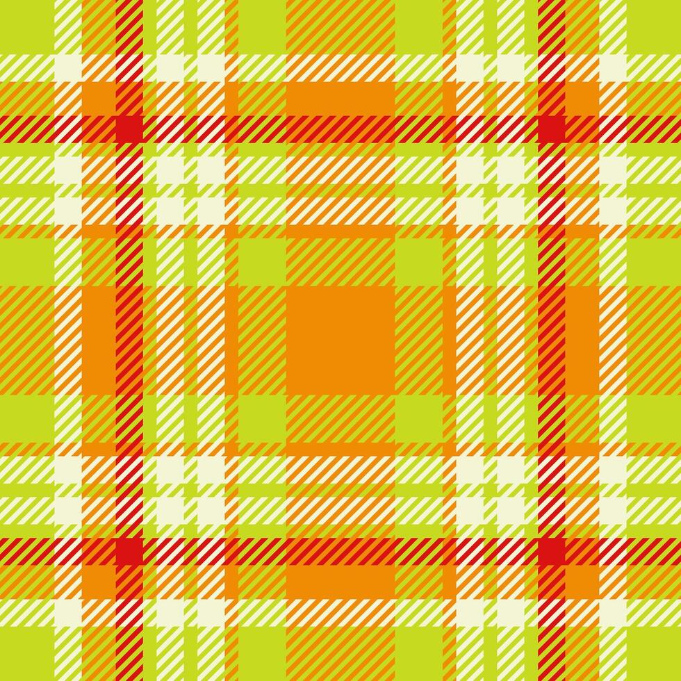 Curtain fabric tartan check, eps textile background texture. Argyle seamless pattern plaid in lime and bright colors. vector