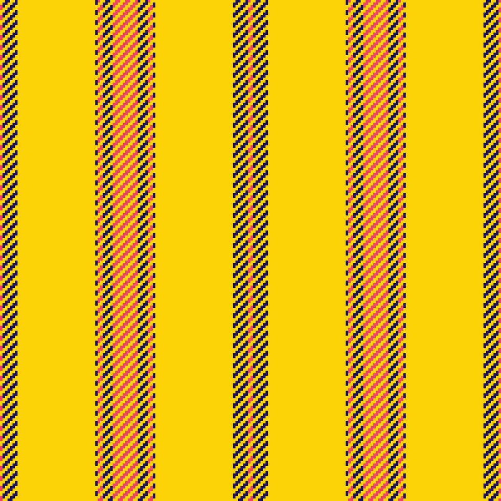 Artistic pattern stripe background, light vertical seamless texture. Motif fabric textile lines in bright and indigo colors. vector