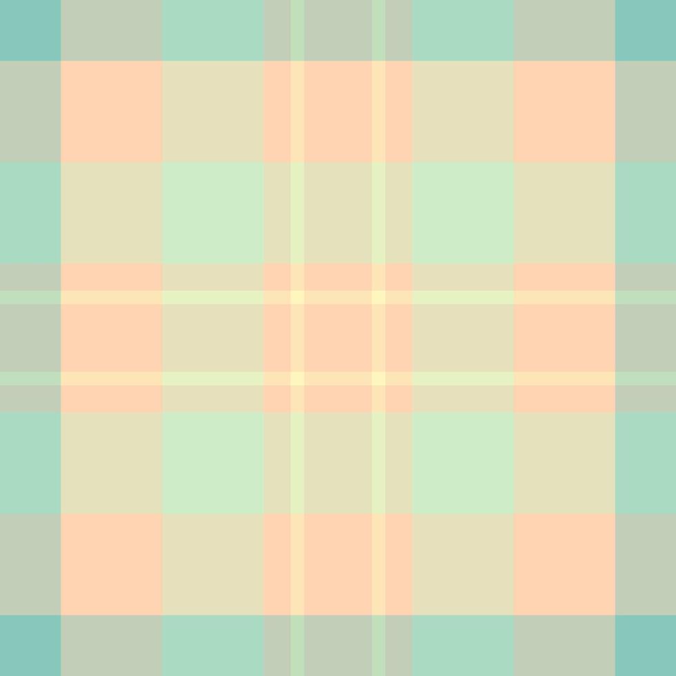 Purchase tartan fabric background, spring plaid textile. Multi texture pattern seamless check in light and moccasin colors. vector