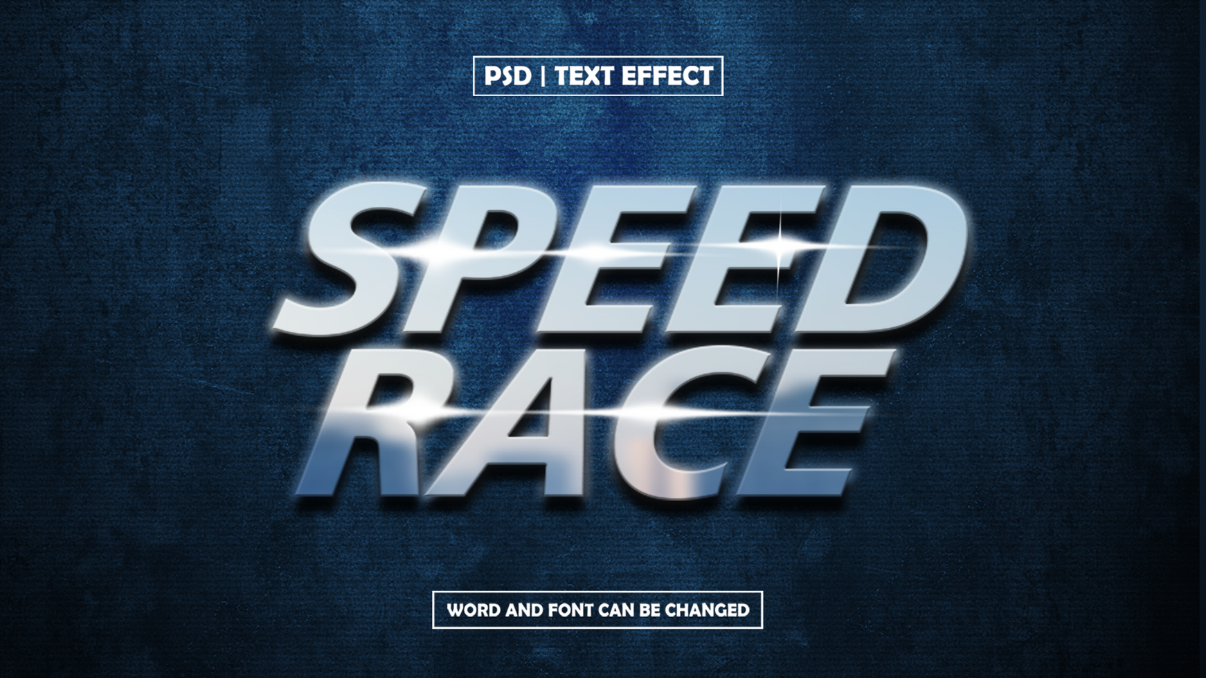 Lets Go Text Effect Editable psd