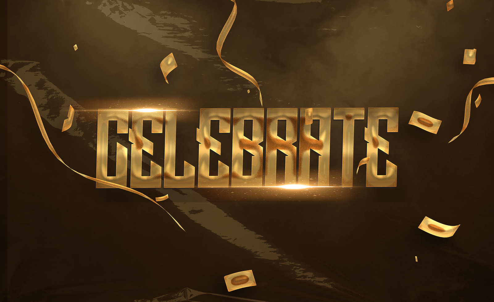 Gold Text Effect psd