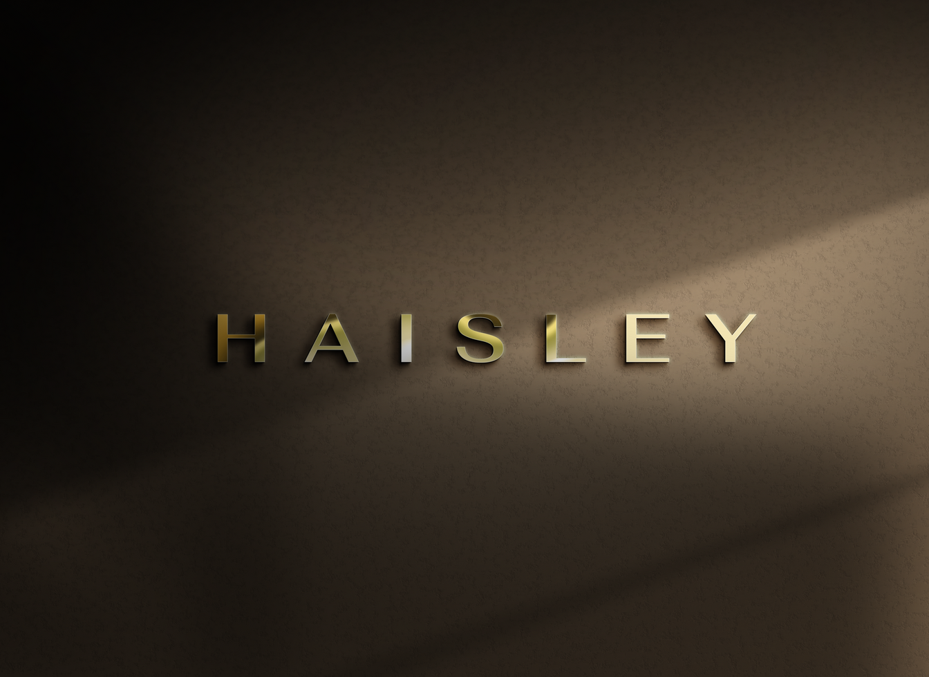 Elegant gold logo mockup psd