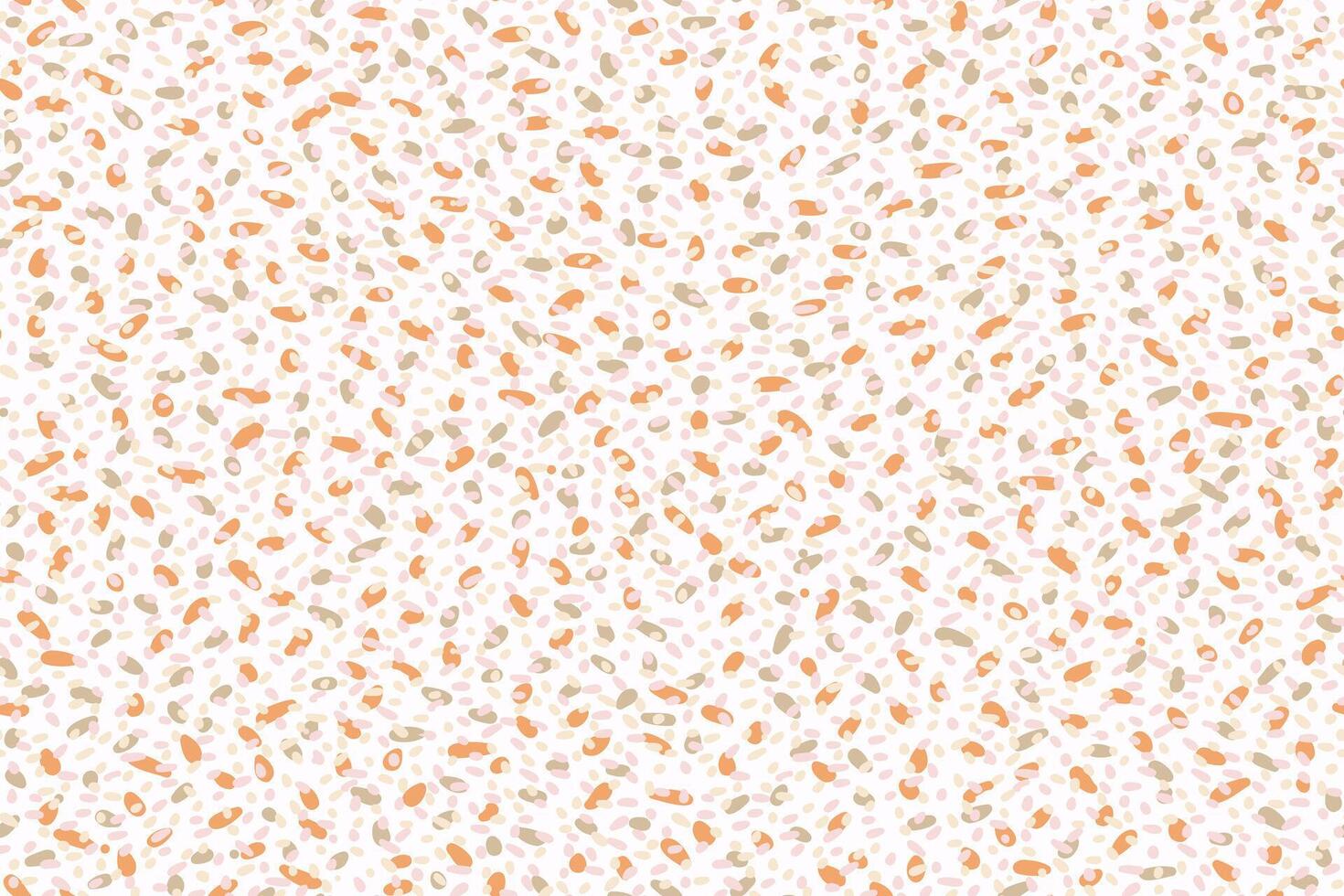 Painted spotted seamless pattern. hand drawn tiny abstract shapes dots, drops, spots, snowflakes print. Pastel contemporary ornament. Simple light background vector