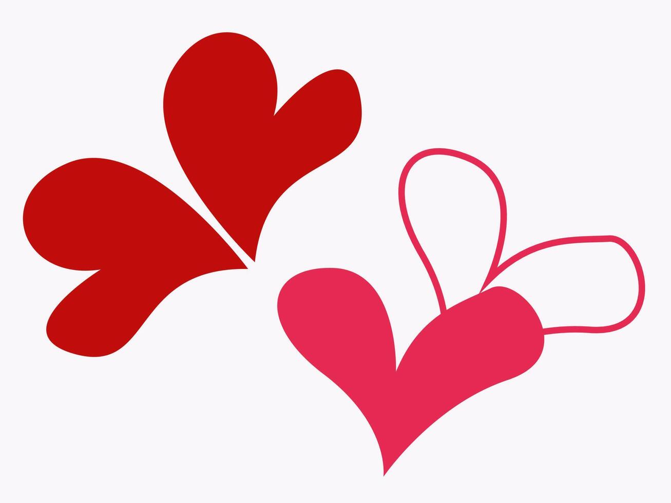 Illustration of the heart vector