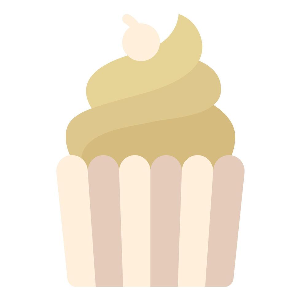 Cupcake icon for web, app, infographic, etc vector