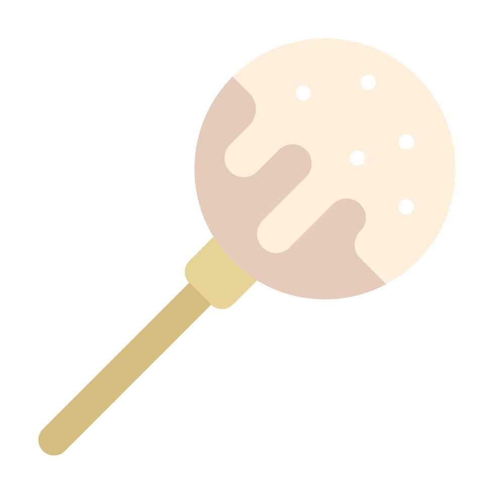 Cake Pop icon for web, app, infographic, etc vector