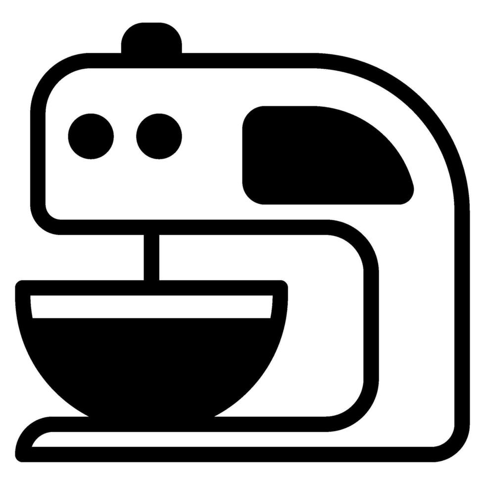 Cake Mixer icon for web, app, infographic, etc vector