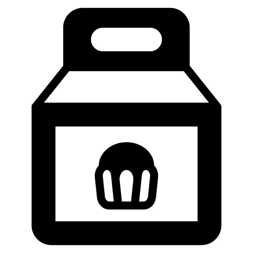 Cake Box icon for web, app, infographic, etc vector