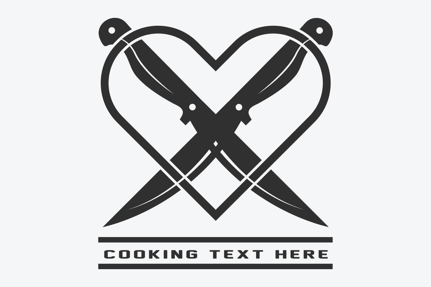 Cooking Monogram Design, Gourmet Cooking Emblem, Kitchen Monogram Mastery, Cooking Logo Monogram, Chef's Monogram Logo, Culinary Monogram Badge, Cooking Monogram Art, Elegant Monogram Logo vector
