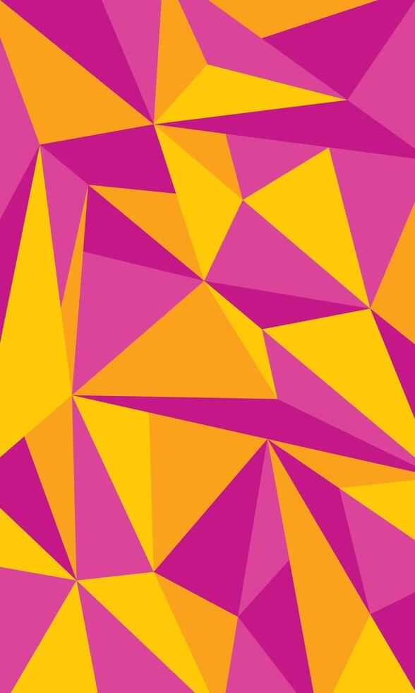 Low poly triangle pattern abstract wallpaper vector