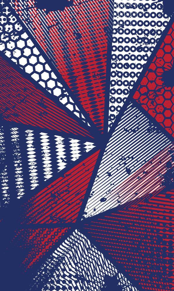 Abstract geometric wallpaper for extreme sports jersey sublimation print design vector