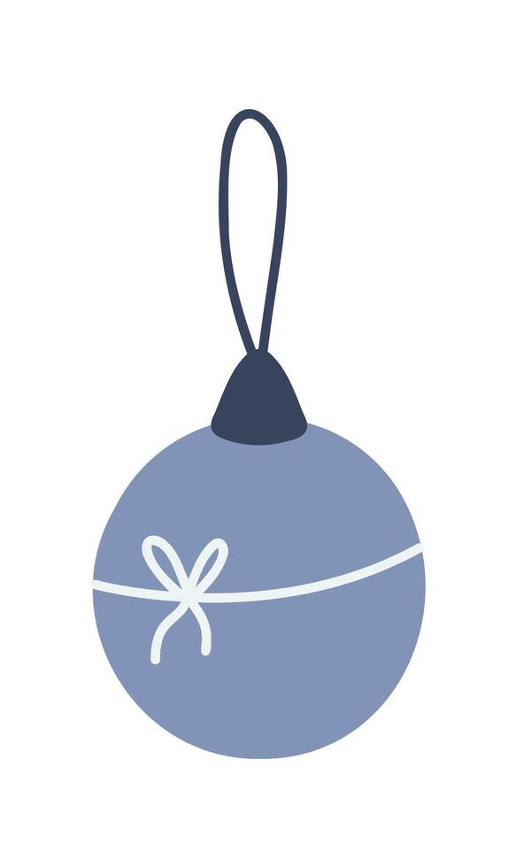 Christmas ball on white background. vector