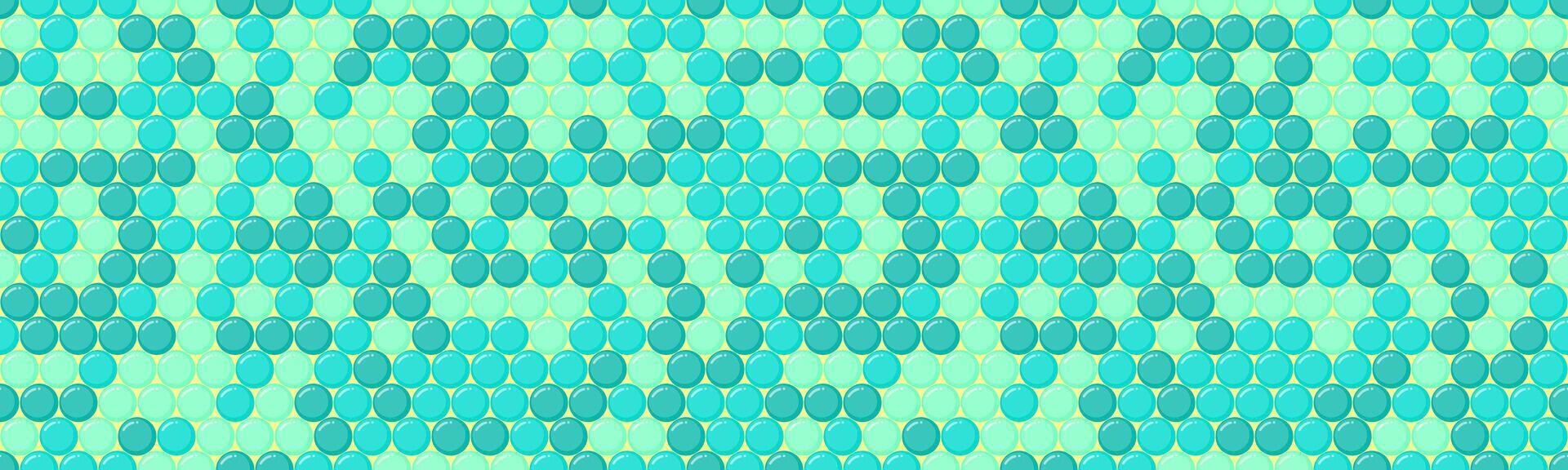 Colorful dotted pattern featuring round spots in a repeating layout. Ideal for creating abstract backgrounds, seamless textiles, and geometric wallpapers. vector
