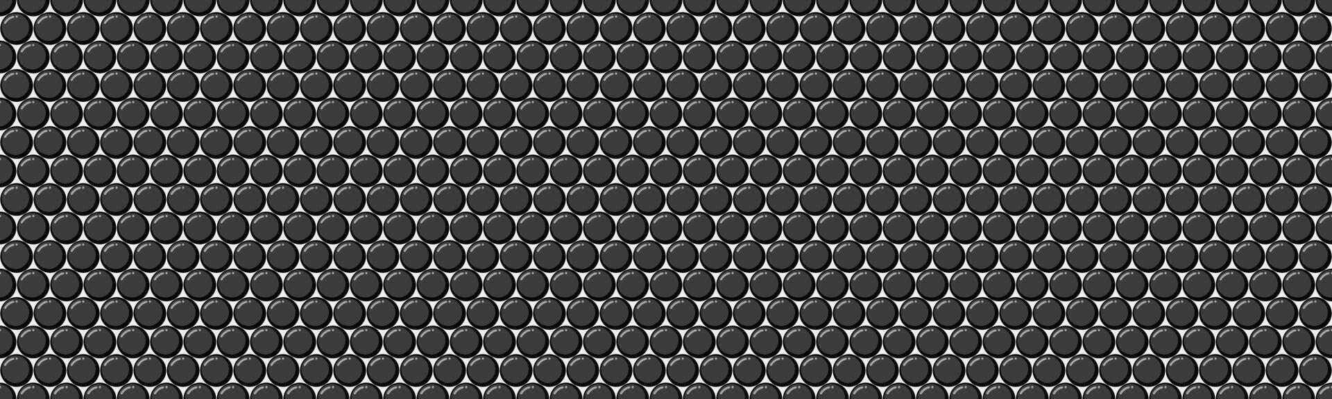 Polka dot pattern with geometric circles. Perfect for textile designs, wallpaper, or trendy poster backgrounds with an abstract minimalist style. vector