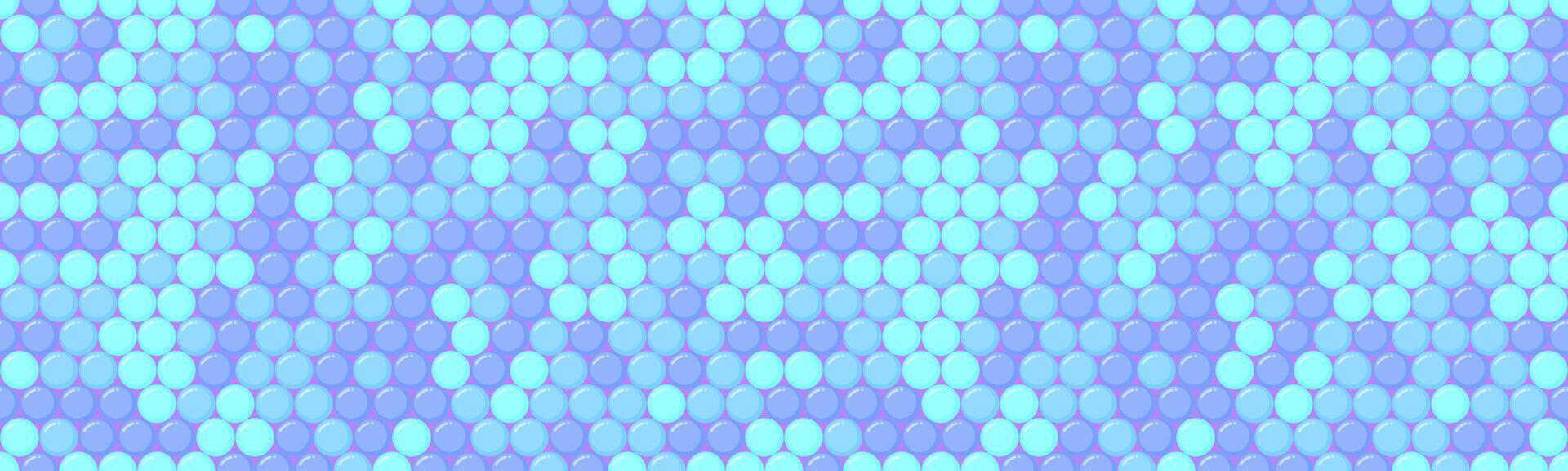 Round spotted pattern with geometric repetition. Ideal for fabric prints, poster backgrounds, and abstract wallpaper designs with trendy circles. vector