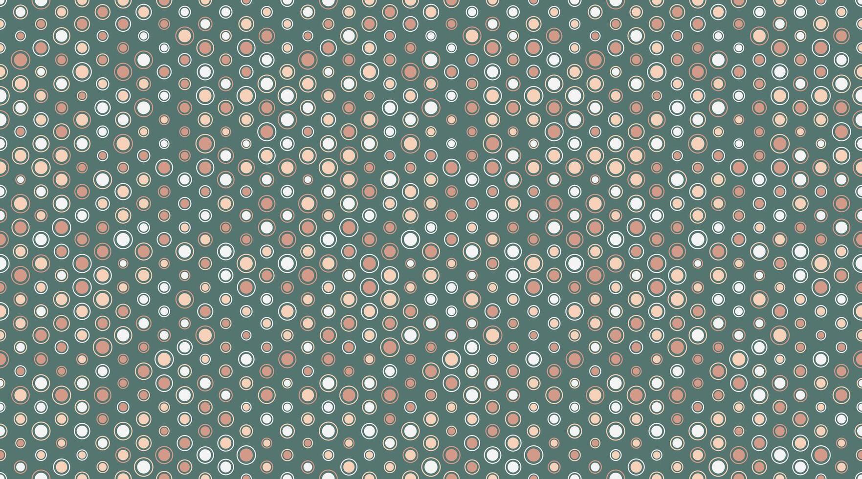 polka dot pattern with abstract round shapes. Great for textile designs, seamless wallpapers, or trendy poster backgrounds with a minimalist geometric style. vector