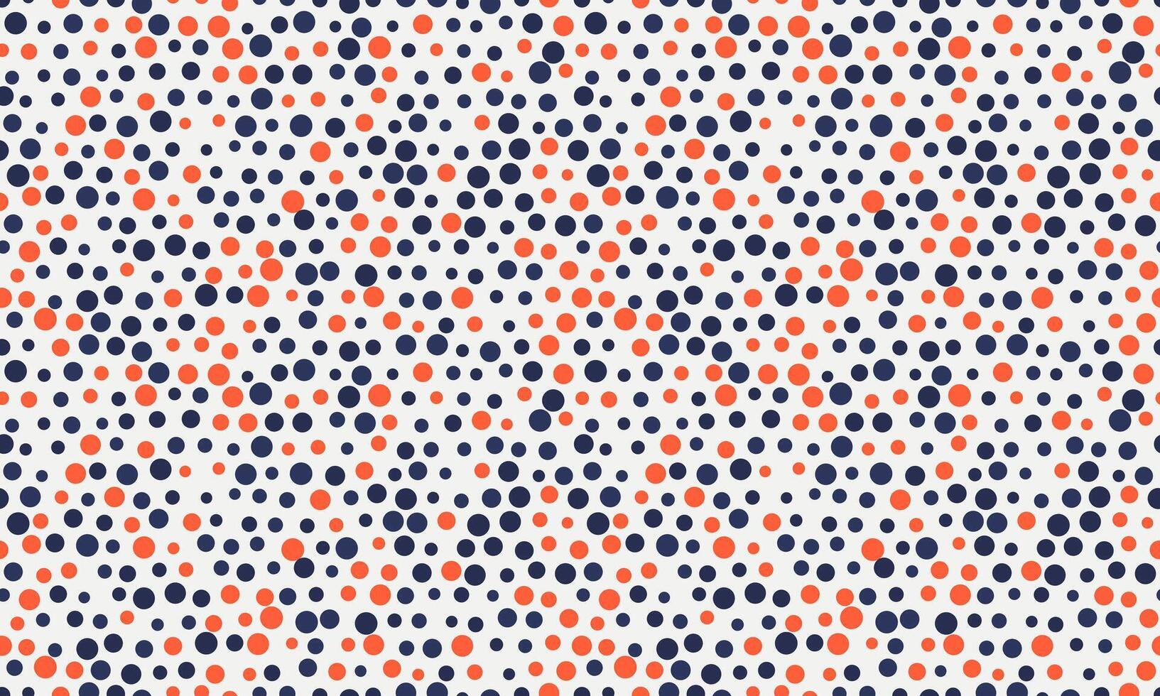 Polka dot with a repeating round spot pattern. Perfect for seamless textile prints, trendy wallpapers, and abstract geometric poster backgrounds. vector
