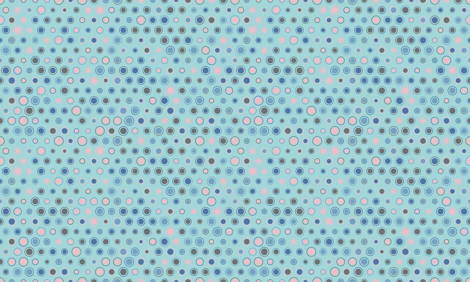 Seamless spotted pattern with abstract circles, perfect for textile prints, wallpaper, or creative geometric posters. Trendy polka dot design for modern backgrounds. vector