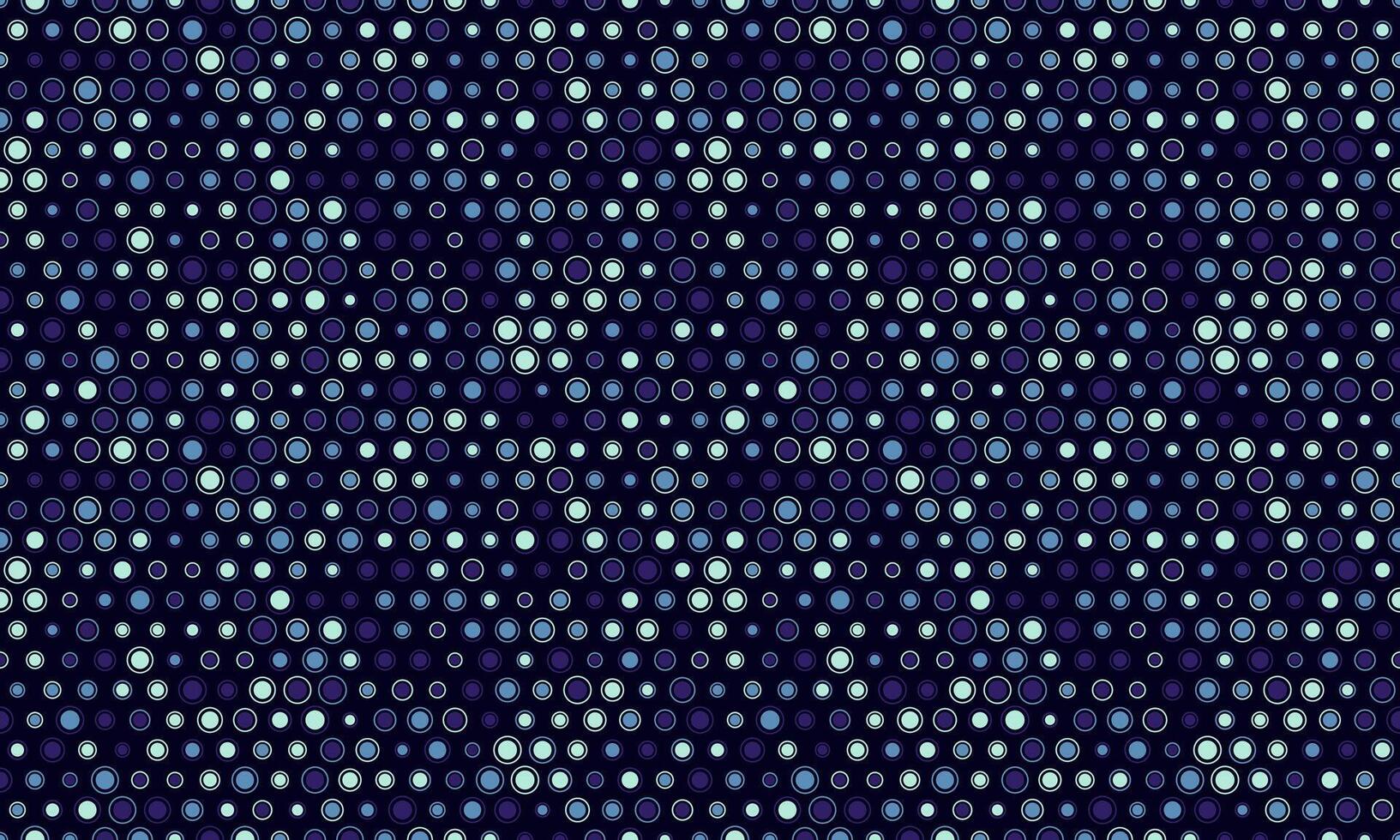Polka dot pattern with colorful round spots, ideal for textile fabrics, seamless wallpapers, and abstract backgrounds with a geometric touch. vector