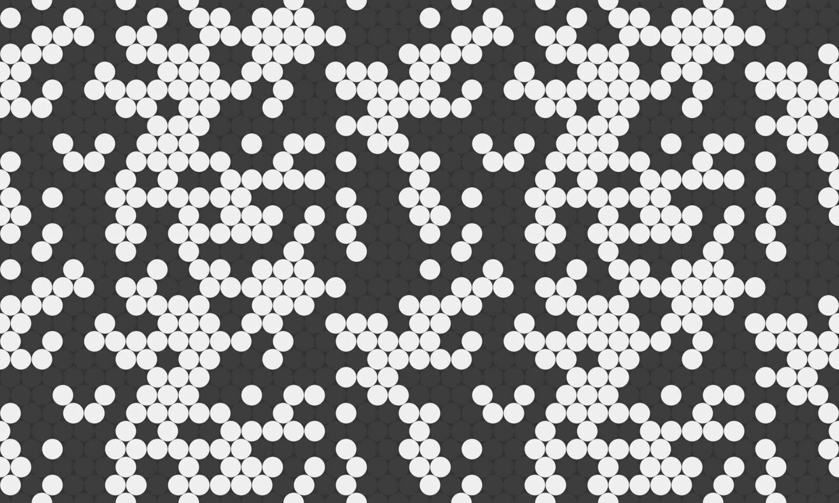 Seamless spotted pattern with abstract circles, perfect for textile prints, wallpaper, or creative geometric posters. Trendy polka dot design for modern backgrounds. vector