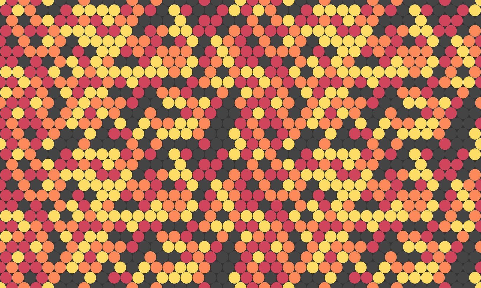 polka dot pattern with abstract round shapes. Great for textile designs, seamless wallpapers, or trendy poster backgrounds with a minimalist geometric style. vector