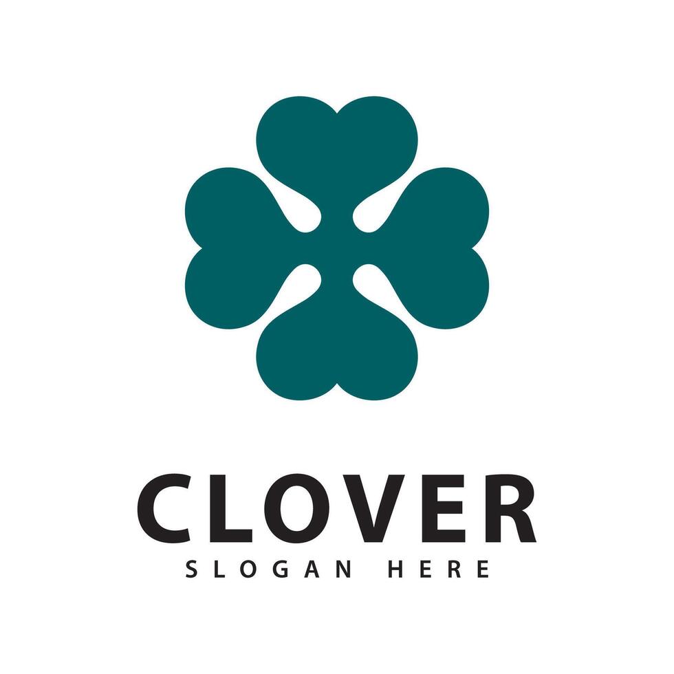 Clover Leaf Logo Template Design vector